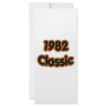 1982 Classic Customized Rack Card