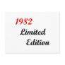 1982 Limited Edition Post Card
