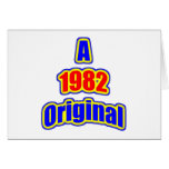 1982 Original Blue Red Card