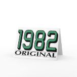 1982 Original Card