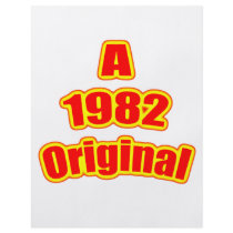 1982 Original Red flyers by birthyeardesigns4 1982 Original Red flyers