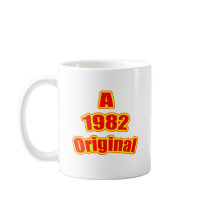 1982 Original Red Coffee Mug