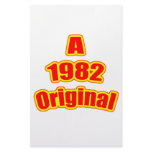 1982 Original Red stationery
