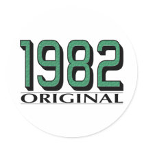 1982 Original stickers by myfavoritetees 1982 Original stickers