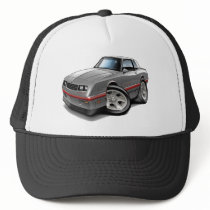 1983-88 Monte Carlo Grey-Red Car hats