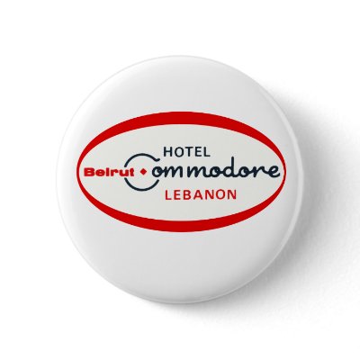 1983 Hotel Commodore logo Pin by TVGnus