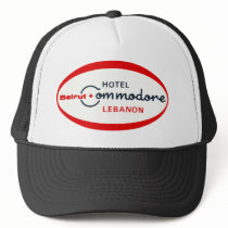 1983 Hotel Commodore logo Mesh Hats