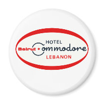 1983 Hotel Commodore logo Refrigerator Magnets