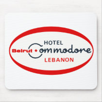 1983 Hotel Commodore logo Mousepads