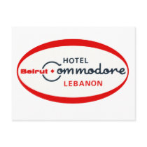 1983 Hotel Commodore logo Postcards