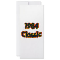 1984 Classic rack cards