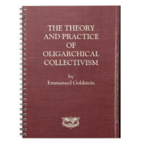 1984 Goldstein Book Cover Notebooks notebooks
