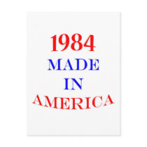 1984 Made in America Postcard
