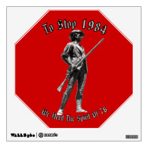 1984 or 1776? room decals