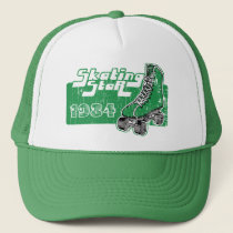 1984 Skating Star Trucker Hat by ruderetro 1984 Skating Star Trucker Hat