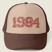 1984 War is Peace Trucker Hat by ruderetro 1984 War is Peace Trucker Hat