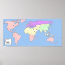 World Map Key