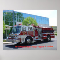 1985 Hahn Firetruck Print