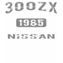 1985 Nissan 300ZX Gift t-shirts by WideOpenRacewear 1985 Nissan 300ZX Gift t-shirts