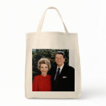 1985 Ronald and Nancy Reagan Tote Bag