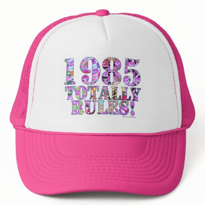 1985 Totally Rules Mesh Hats by Saywhattees