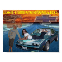 1986 camaro posters