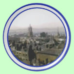 1986, Rooftops 2 The MUSEUM Zazzle Plate plates