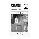 1987 NYC church - Stamp