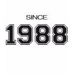 1988 birthday gift idea t shirts