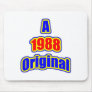 1988 Original Bl Red Mousepad