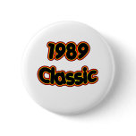 1989 Classic Pinback Buttons