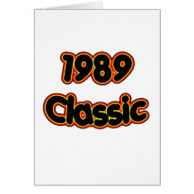 1989 Classic Card