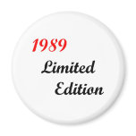 1989 Limited Edition Fridge Magnet