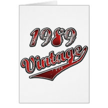1989 Vintage Cards