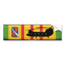 198th Inf. Bde.CH-47 Chinook VSM Bumper Sticker