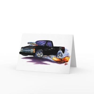 1990-93 Silverado SS454 Truck Greeting Cards by maddmaxart