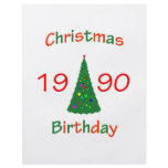 1990 Christmas Birthday flyers