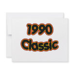 1990 Classic Custom Invitations