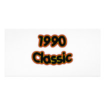 1990 Classic Personalized Photo Card
