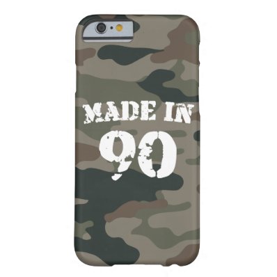 1990 Made In 90 iPhone 6/6s Barely There iPhone 6 Case