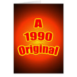 1990 Original Red Greeting Cards