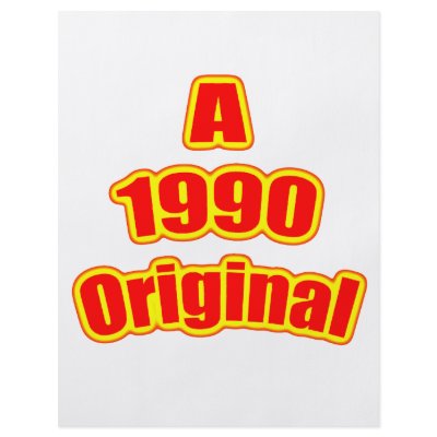 1990 Original Red Flyer Design by birthyeardesigns4