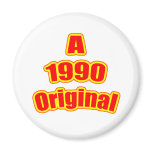 1990 Original Red Refrigerator Magnets