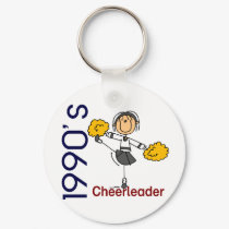 1990’s Cheerleader Stick Figure keychains