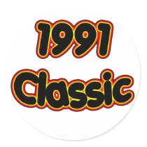 1991 Classic Sticker