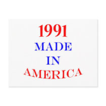 1991 Made in America Post Cards