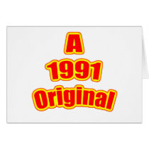 1991 Original Red Greeting Cards