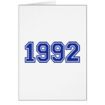 1992 Birthday Cards
