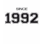 1992 birthday gift idea t-shirt