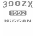 1992 Nissan 300ZX Shirt by WideOpenRacewear 1992 Nissan 300ZX Shirt
